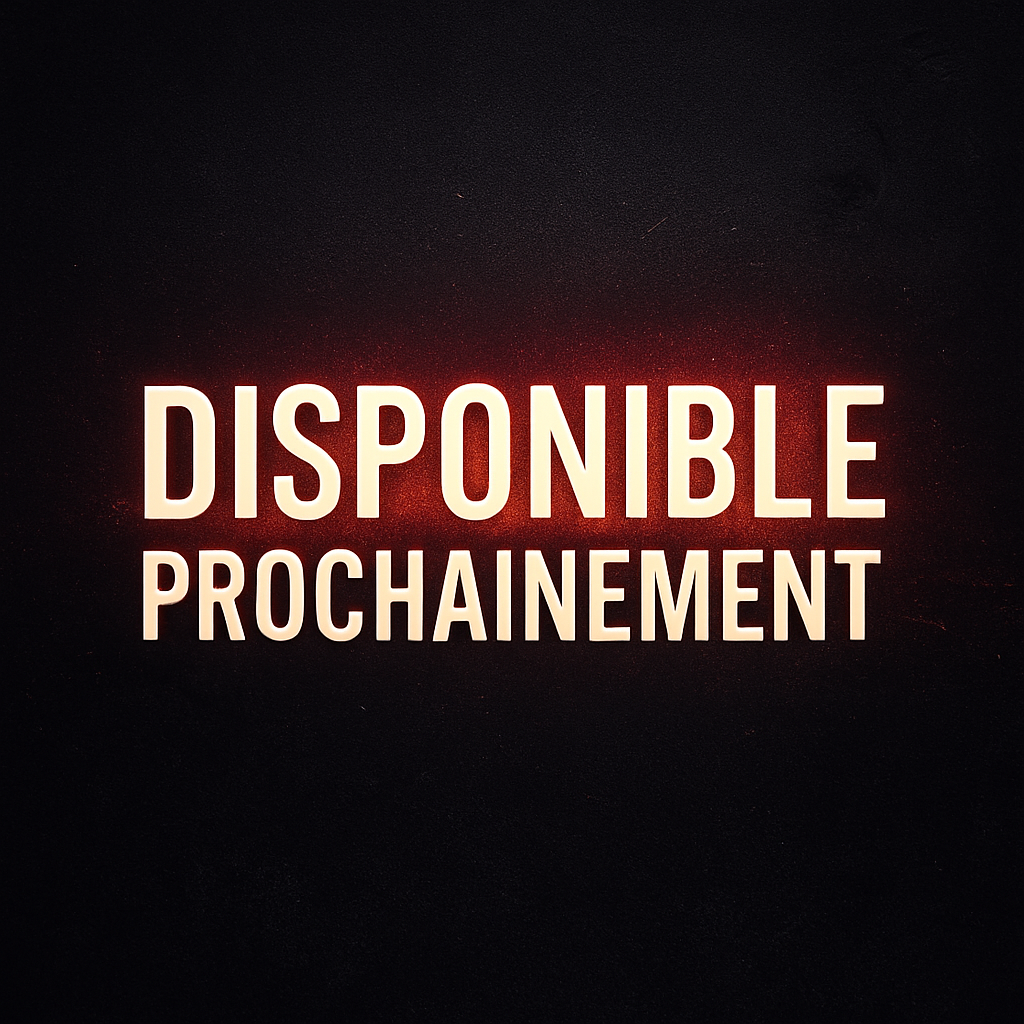 Disponible prochainement